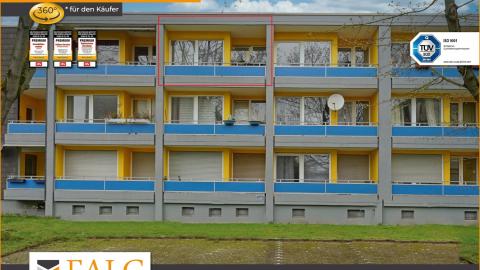  1- Zimmer-Apartment Wohnfläche ca. 45 m² Eigentumswohnung im 2.Obergeschoss keine Bewohner mehr darüber