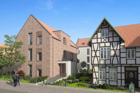  Neubau / Erstbezug Niedriger Energiebedarf Schicke Maisinettewohnung mit 3 Zimmern auf ca. 101 m² Wohnfläche